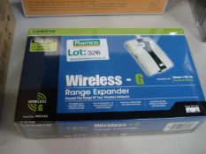LinkSYS Wireless-G range expander WRE4G.