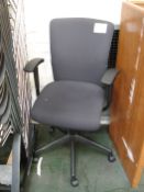 Swivel office chair.