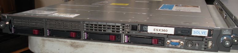 HP ProLiant DL360 G5 + 4x 72gb drives Server