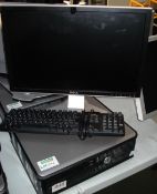 DELL OPTIPLEX 780 PC + Monitor + Keyboard