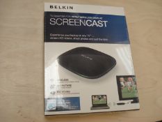 BELKIN ScreenCast Laptop to TV streamer.