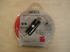 LINDY USB 2.0 Audio adapter.