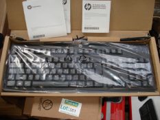 13x HP USB keyboards.