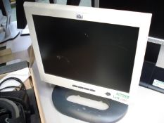 HP L1520 flatscreen monitor.