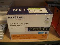 NETGEAR ProSafe 8-Port Gigabit Desktop Switch. GS108.