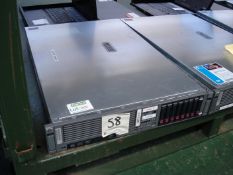 HP ProLiant DL380 G5 + 8x 72gb drives.