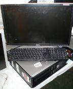 DELL OPTIPLEX 780 PC + Monitor + Keyboard