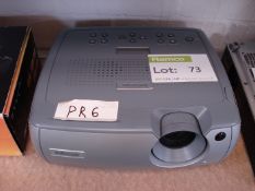 InFocus LP640 projector.