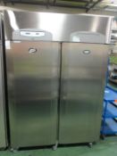 Foster PREMG1350L Double Door Fridge