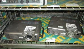 2x Epson EMP-821 LCD Projectors