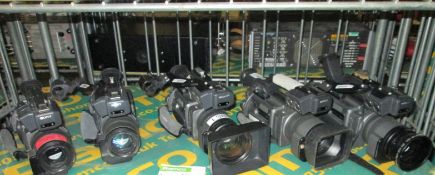 5x Sony DSR-PD150P Camcorders (Spares)