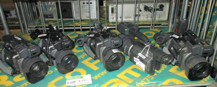 5x Sony DSR-PD150P Camcorders (Spares)