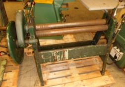 FJ Edwards 3FT Metal Sheet Rollers