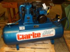 Clarke Industrial Compressor - SE16C200 - 200LTR - 10BAR