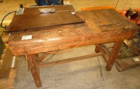 Woodwork Bench with table saw