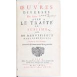 (Boileau-Despréaux), Oeuvres diverses
(Boileau-Despréaux, N.). Oeuvres diverses. Avec le traité du