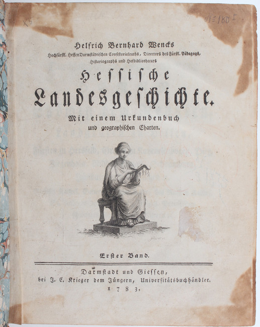 Wenck, Hessen. 3 Bde.
Wenck, H. B. Hessische Landesgeschichte. Bd. 1 u. 2 (von 3) sowie - Image 2 of 5