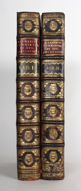 Lambeck, Commentariorum liber. Bd. 1+2
Lambeck, P. Commentariorum de Augustissima Bibliotheca - Image 5 of 5
