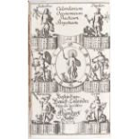 Knauer, Curieuser Hauß-Calender
Kalender. - Knauer, M. Calendarium Oeconomicum Practicum