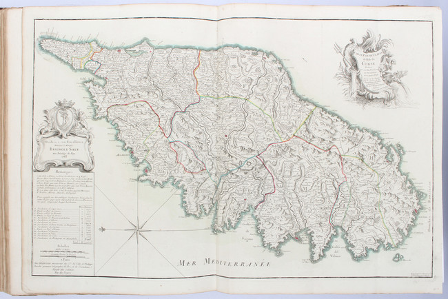 Delisle/Buache, Atlas. Nach 1785
Delisle, G. & P. Buache. Atlas géographique et universel. Paris, - Image 5 of 6