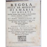 Regola delle RR. Monache di S. Maria
Bergamo. - Regola delle RR. Monache di S. Maria di Rosate datta