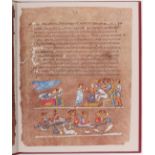 Wiener Genesis. Faks. 2 Bde.
Faksimiles. - Wiener Genesis. Faksimile-Ausgabe des Codex theol. gr. 31