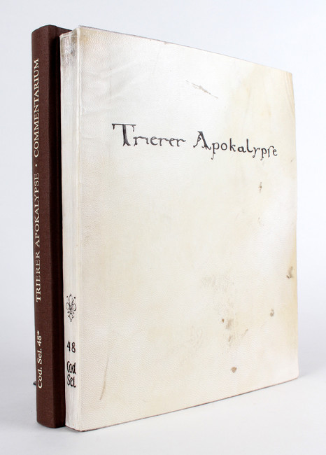 Trierer Apokalypse. Faks. 2 Bde.
Faksimiles. - Trierer Apokalypse. Codex 31 der Stadtbibliothek - Image 3 of 4