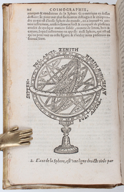 Henrion, Cosmographie
Henrion, D. Cosmographie, ou traicté general des choses tant celestes qu' - Image 2 of 3