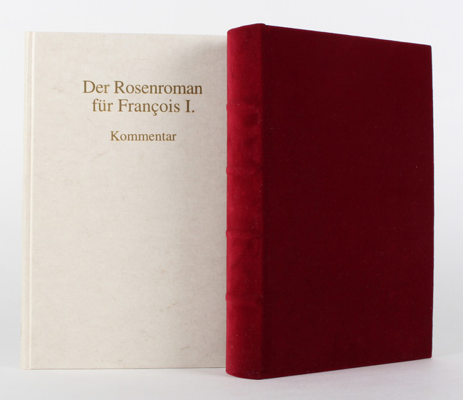 Der Rosenroman. Faks. 2 Bde.
Faksimiles. - Roman de la Rose. Der Rosenroman für François I. New - Image 3 of 3