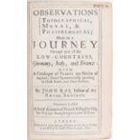 Ray, Observations
Ray, J. Observations topographical, moral and physiological made in a journey