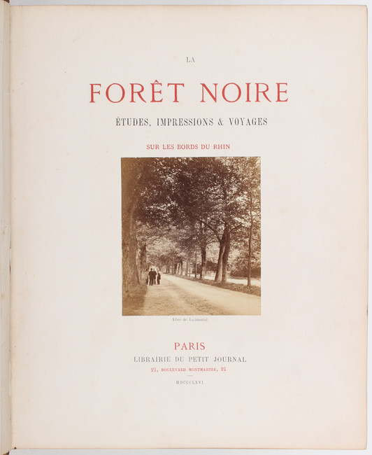 (Lallemand), La Forêt Noire
Schwarzwald. - (Lallemand, C.). La Forêt Noire. Études, impressions & - Image 2 of 5