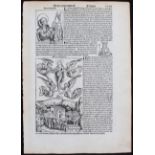 Schedel (lat.), 6 Bll. (Apostel)
Schedel, H. Liber chronicarum. Nürnberg, A. Koberger, 1493.