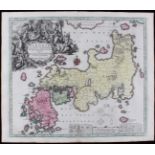 Japan. "Regni Japoniae". Seutter
Japan. "Regni Japoniae nova mappa geographica". Altkol. Kupf.-