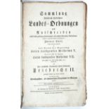 Sammlung Hess. Landes-Ordnungen. Bd. 2
Sammlung Fürstlich Hessischer Landes-Ordnungen und