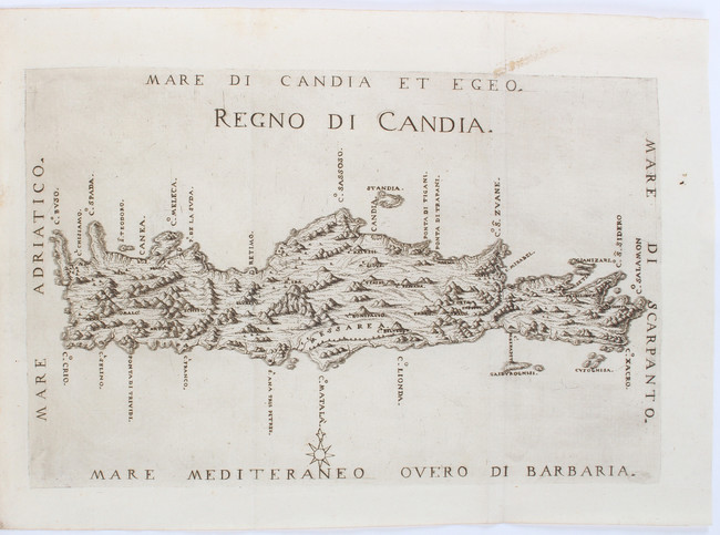 Boschini, L'arcipelago
Boschini, M. L'arcipelago con tutte le isole, scogli secche, e bassi fondi.