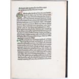 Barzizius, Epistolae
Barzizius, G. Epistolae. Straßburg, J. Prüss, 24. Dez. 1486. 4to (20,5:15