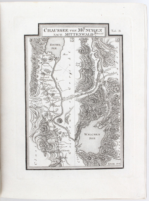 Riedl, Reise Atlas. 1 Bd. u. 2 OU.
Bayern. - Riedl, A. v. Reise Atlas von Bajern oder Geographisch- - Image 2 of 4