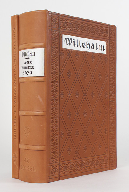 Eschenbach, Willehalm. Faks. 2 Bde.
Faksimiles. - Eschenbach, W. v. Willehalm. Mit der Vorgeschichte