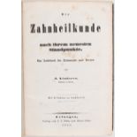 Linderer, Die Zahnheilkunde
Zahnmedizin. - Linderer, J. Die Zahnheilkunde nach ihrem neuesten