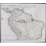 Südamerika in 2 Bll. (Chatelain)
Südamerika. "Carte de la Terre Ferme, du Perou, du Bresil... (&) du