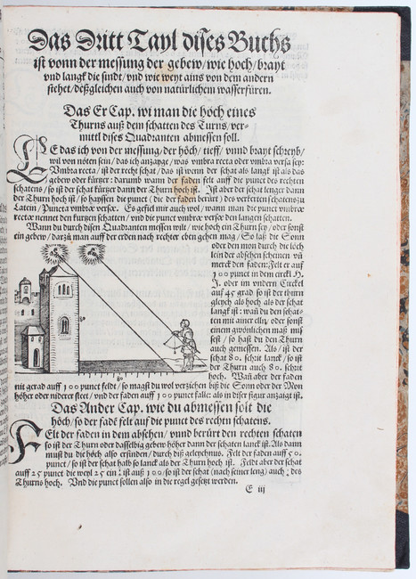 Apian, Instrument Buch
Apian, P. Instrument Buch. Ingolstadt, (P. Apian), 1533. Fol. (27,5:21 cm). - Image 2 of 5