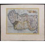 Irland. G. Mercator / 3 Bll.
Irland. "Irlandiae regnum". Von G. Mercator (aus einer der lat.