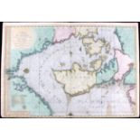 "Mer de Dannemark". (Neptune)
Nord- und Ostsee. "Carte de la Mer de Dannemark et des entrées dans la