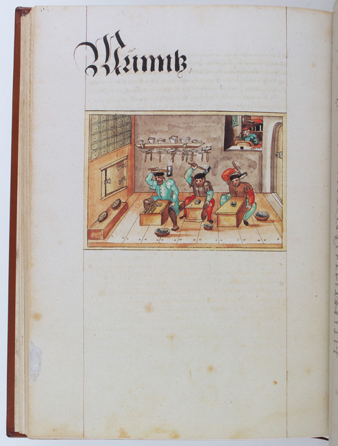 Schwazer Bergbuch. Faks. 3 Bde.
Faksimiles. - Schwazer Bergbuch. Codex 10.852 aus dem Besitz der - Image 2 of 3