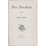 Fontane, Stechlin
Fontane, T. Der Stechlin. Berlin, F. Fontane & Co., 1899. (19:14 cm). 2 Bll.,
