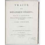 Laplace, Mécanique céleste. 4 Bde.
Laplace, P. S. de. Traité de mécanique céleste. Bd. 1-4 (von 5)