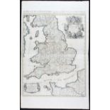 England. Sanson-Jaillot 1693 / 5 Bll.
England. "Le Royaume d'Angleterre". Von Sanson bei H. Jaillot,