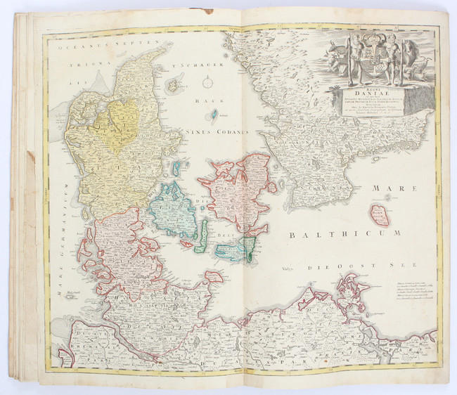 Hübner, Bequemer Schul Atlas
Hübner, J. Bequemer Schul Atlas aus achtzehen Homannischen Landkarten - Image 5 of 5