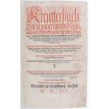 Bock, Kreutterbuch. 1595
Bock, H. Kreutterbuch. Gemehret durch M. Sebizium. Straßburg, J. Rihel,