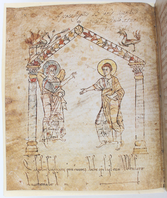 Trierer Apokalypse. Faks. 2 Bde.
Faksimiles. - Trierer Apokalypse. Codex 31 der Stadtbibliothek - Image 2 of 4